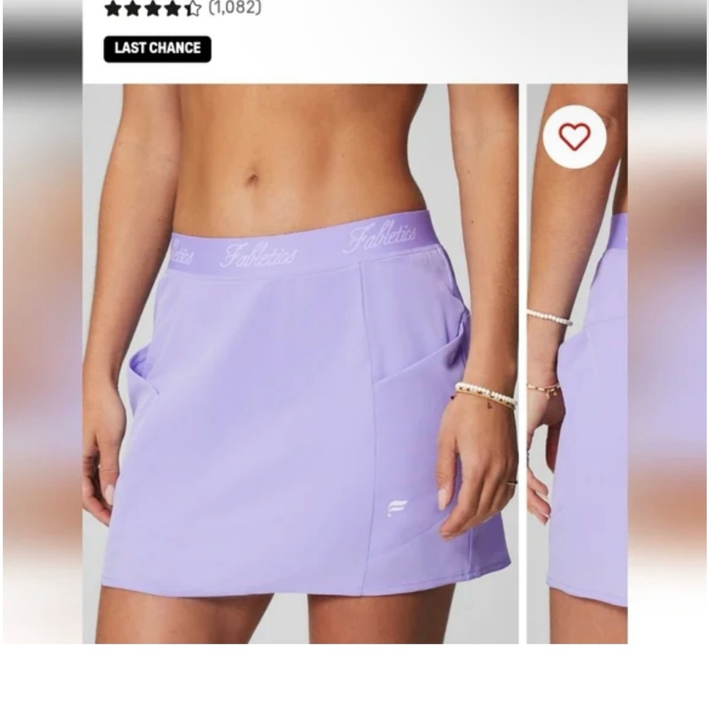 Fabletics Lavender Active Skort
